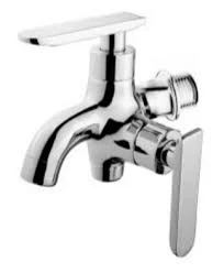 Stainless Modern Design 2 in 1 Wall Tap - MOQ(5pcs)