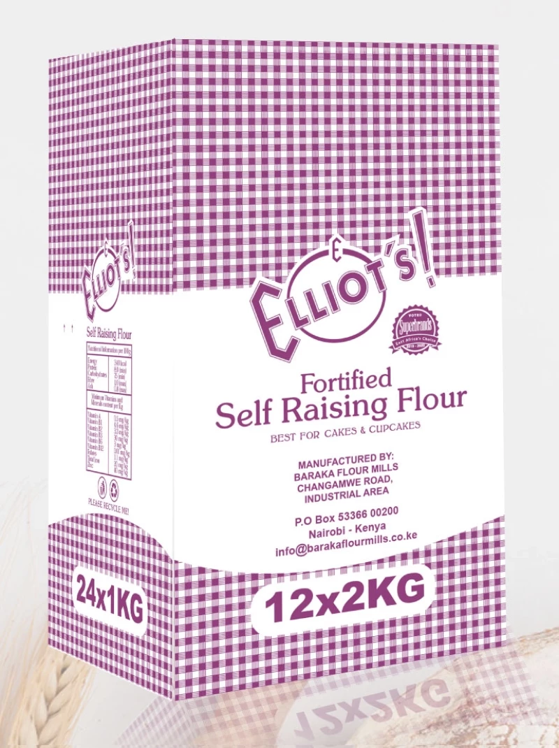 Best Quality Self Raising  Flour - Elliots 2kg /MoQ 1bale #Wholesale#Bulk#Kenya