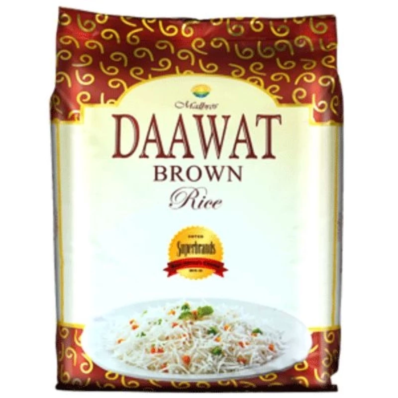 Quality Daawat Brown Rice/MoQ 1 carton( 6pcs)# Wholesale Price #Kenyan Market