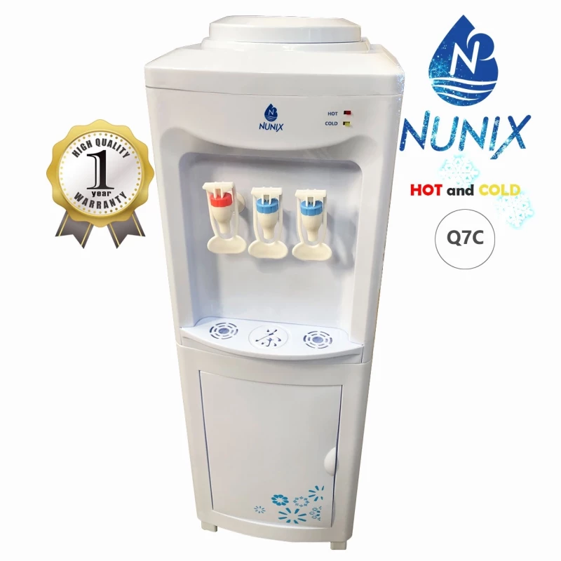 Top Quality Nunix Hot and Cold Water Dispenser(Model Q7C) 3 Taps/MoQ 1 Unit #Wholesale#Bulk#Kenya