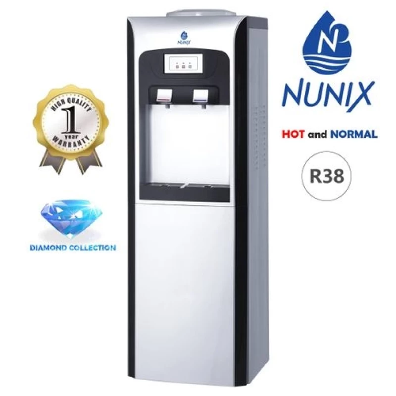 Top Quality Nunix Hot And Normal Standing Dispenser Silver R38N/MoQ 1 Unit #Wholesale#Bulk#Kenya