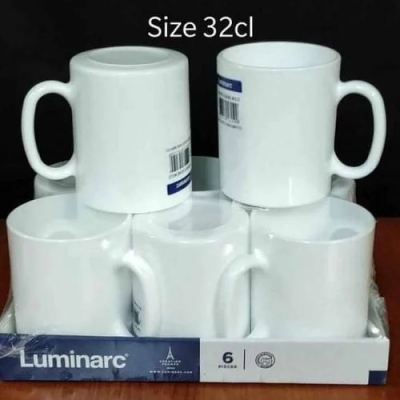 High Quality Luminarc 6pc Tea Cups Mugs (Vikombe)/MoQ 6 Pcs #wholesale#Bulk#kenya