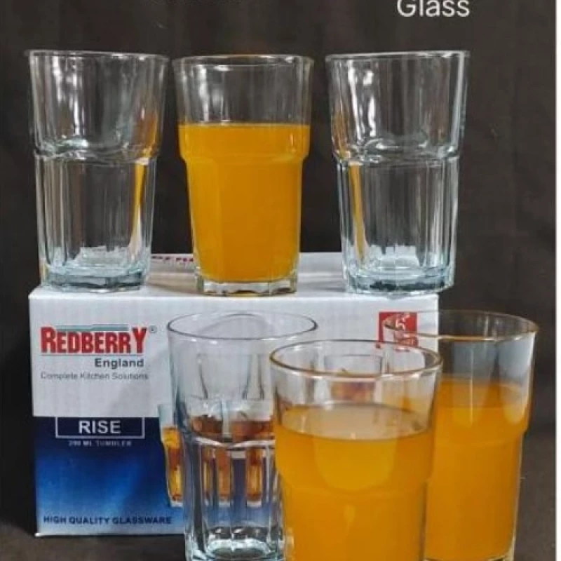 High Quality Generic 6 Pcs, 300ml  Water Glasses/MoQ 3 Sets #wholesale#Bulk#kenya