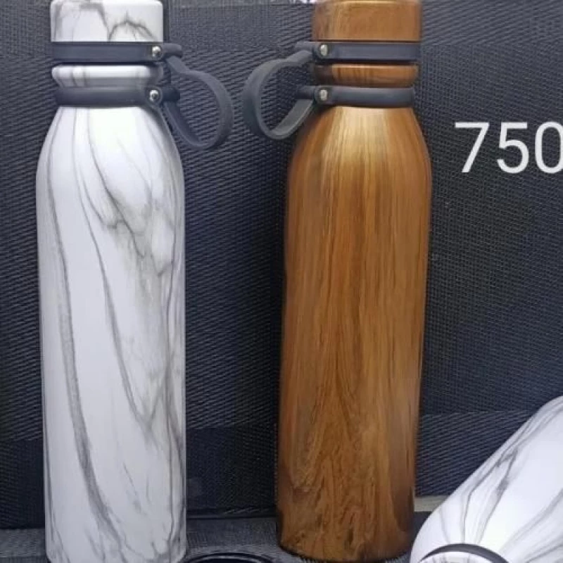 Quality Signature 750ml High Grade Unbreakable Vacuum Flask- Wooden Shade/MOQ- 3pcs #WholesalePrice #KenyanMarket