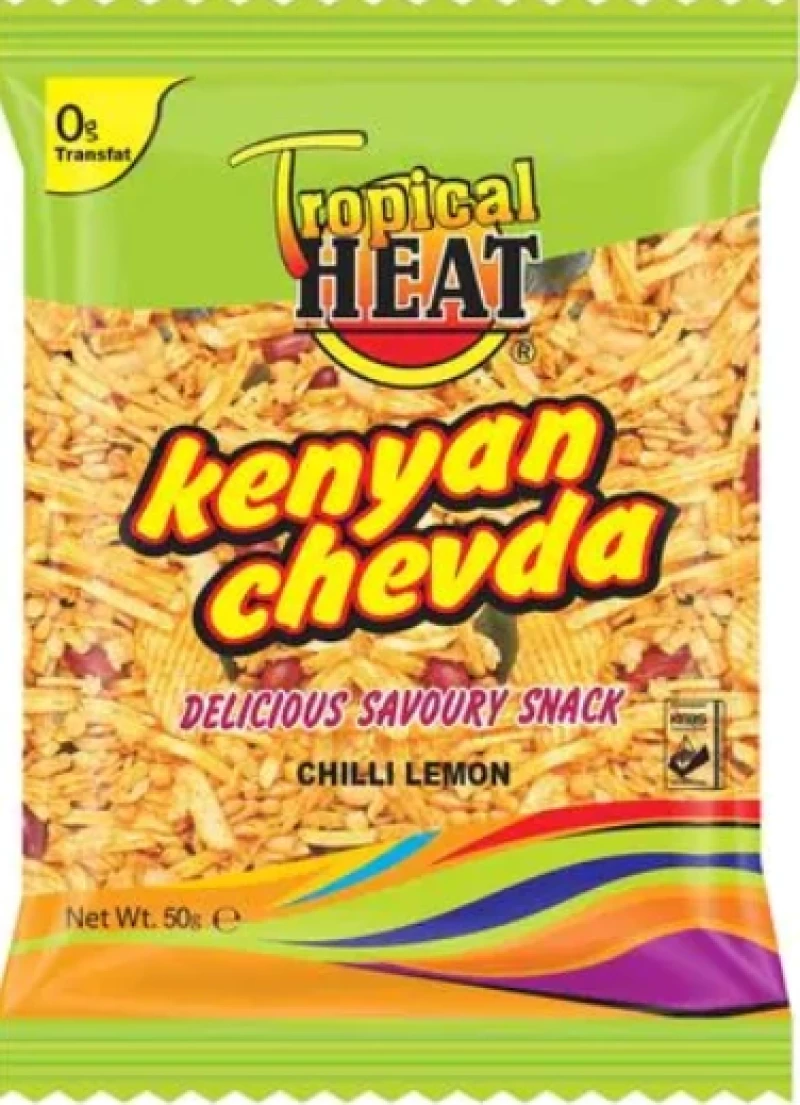 Best Quality Tropical Heat Kenyan Chevda - Chilli Lemon 50g/ MoQ 1 carton(24pkts) #Wholesale#Bulk#Kenya