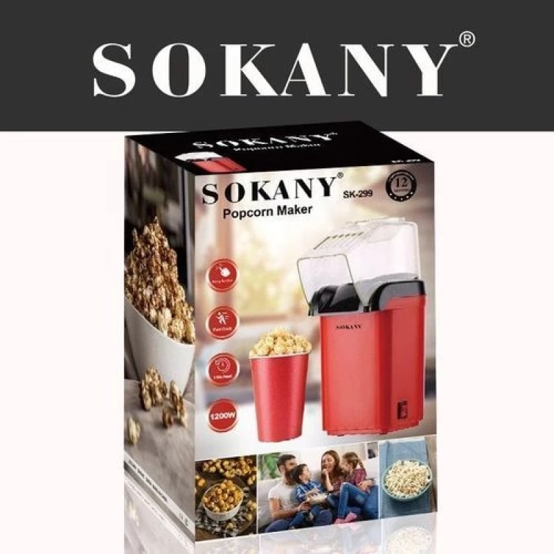 Quality Sokany Popcorn Maker- MOQ- 2pcs #WholesalePrice #KenyanMarket