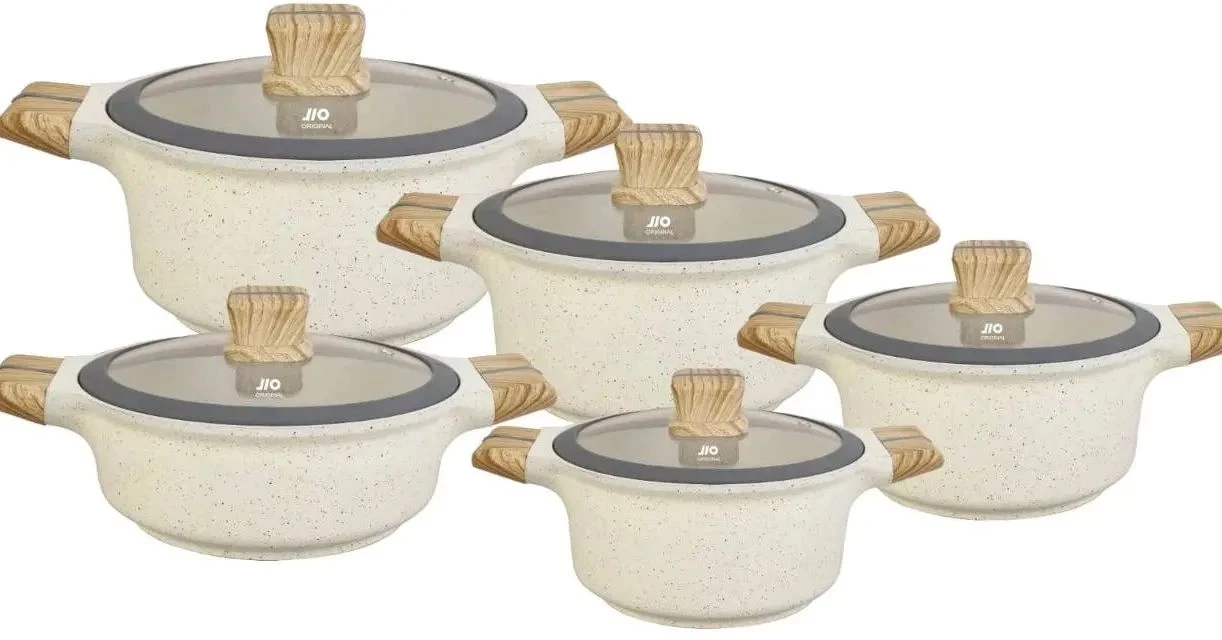 Villa Households kenya - 10PCS QUALITY COOKLOVER GRANITE COOKWARE