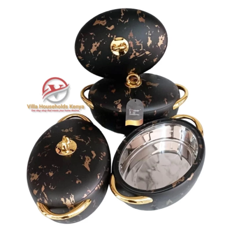 Quality Luxurious Nordic Gold Hotpots Kenya -MOQ- 2sets #WholesalePrice #KenyanMarket